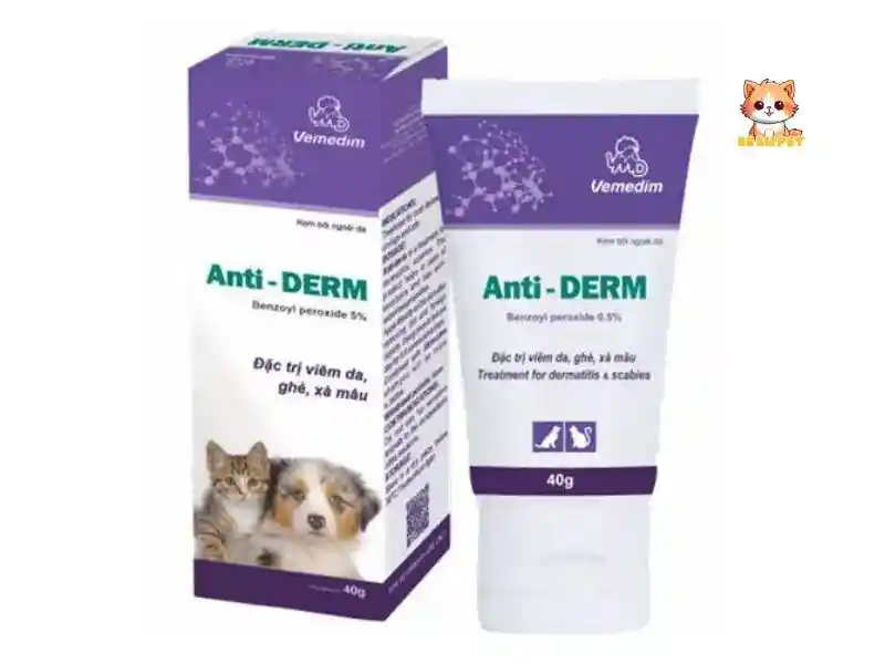Thuốc bôi nấm cho chó Vemedim Anti Derm Bé Bự Pet (1)